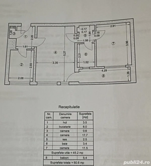 Apartament 2 camere piata Gorjului - imagine 3