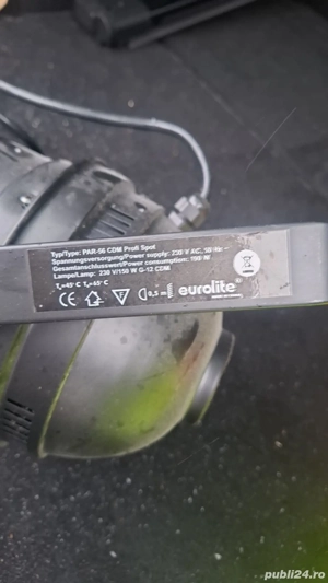 Proiectoare noi PAR-56 SPOT CDM150 SIL. - imagine 2