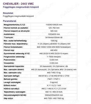 Mașină de frezat CNC Chevalier cu 3 axe - imagine 2