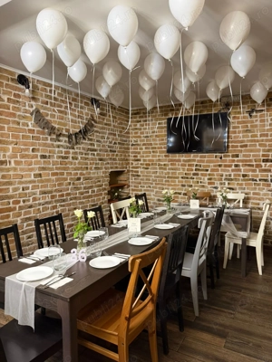 Locație elegantă pentru evenimente private   max. 30 persoane + terasă de vară