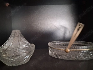 coșulețe de cristal  pret 80 ron  buc - imagine 2