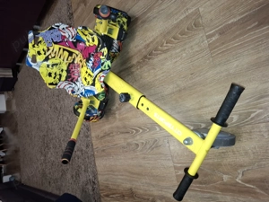Set Hoverboard+Hoverkart,ajustabil,bluetooth,lumina Led roti,incarcator. 