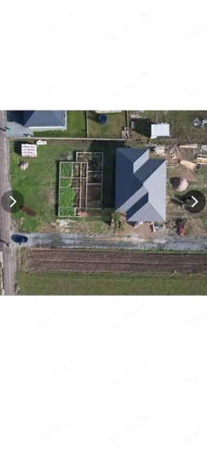 Teren 13 ari cu fundație și proiect de casă, utilități complete, Sat Săsar