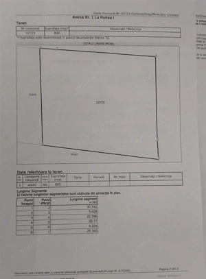 Teren Intravilan ,  Livezeni , 800mp  , Zona Linistita - imagine 4