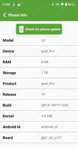 Smartphone Note 50 Pro 5G