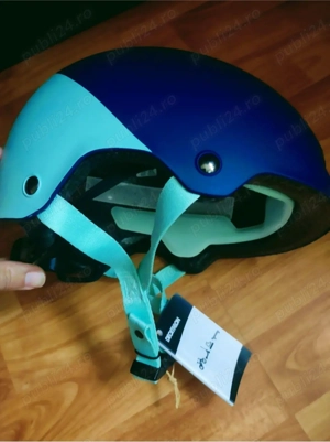 Casca Ciclism bol 520 Albastru Copii