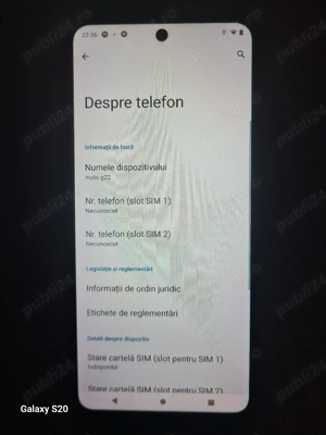 telefon mobil Motorola g22  - imagine 2