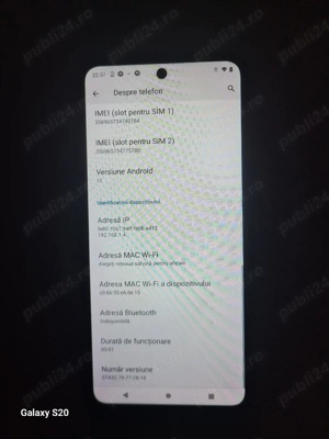 telefon mobil Motorola g22  - imagine 3