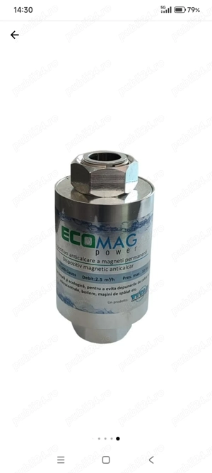 Filtru apa Titan magnetic anticalcar pentru centrala termica-boiler 