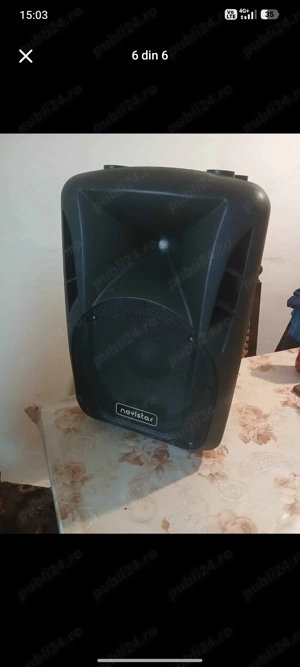 Boxa novistar adusă din Belgia 