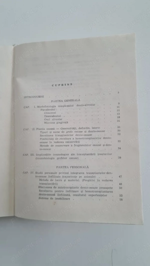 Homotransplante dento osoase liofilizate Ioan Mihaila 1979 - imagine 3