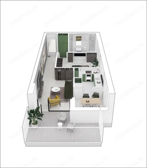 Apartament 3 camere PREMIUM| Încălzire în pardoseală | Eficiență energetică  Dezvoltator imobiliar. - imagine 5