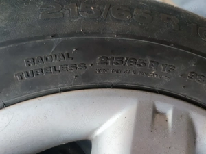 4 roți Nissan, cauciuc de vară  - imagine 4