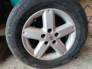 4 roți Nissan, cauciuc de vară  - imagine 3