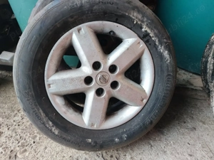 4 roți Nissan, cauciuc de vară  - imagine 2