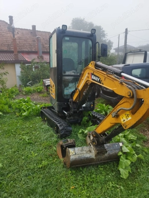 Mini excavator Sany SY18c  - imagine 3