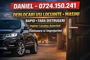 Lacatus Auto Deblocari Masini - toate tipurile. Rapid!