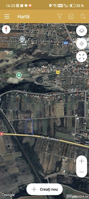 Vand  mai multe loturi teren carcea - imagine 2