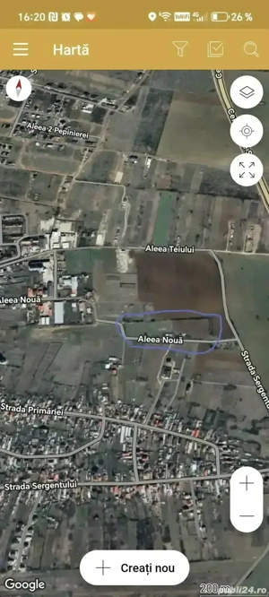 Vand  mai multe loturi teren carcea - imagine 3