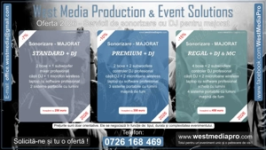 DJ - Sonorizari profesionale - pentru toate tipurile de evenimente + lumini + fum - imagine 4