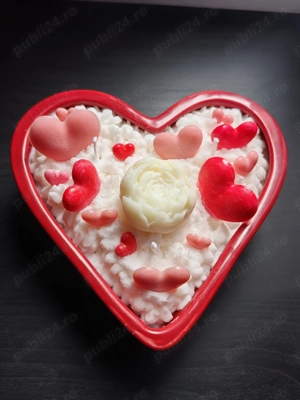 Lumanare parfumata inima Valentine Gift