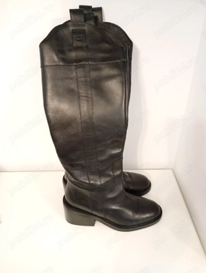 Cizme cu toc gros Gino Rossi