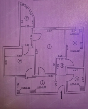 Apartament 2 camere, decomandat, SPATIOS, mobilat, bloc nou,Metrou BRANCOVEANU - imagine 13