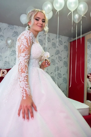 Vând rochie de mireasă - imagine 3