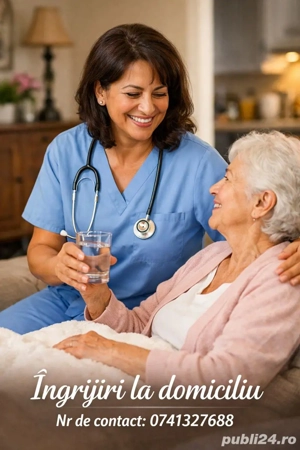 Asistentă medicală calificată   îngrijiri la domiciliu