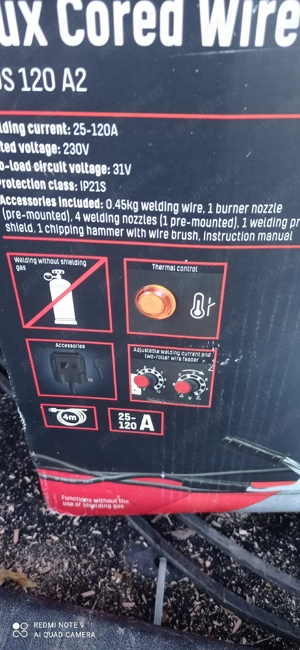 Vand aparat de sudura flux cu sarma.nu are nevoie de butelie!! - imagine 5