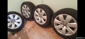 vând jante originale Audi A4  205/55/16 - imagine 2
