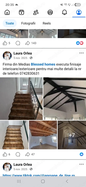 Finisaje interioare  exterioare