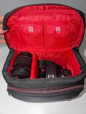 Aparat foto DSLR CANON EOS 4000D, Wi-fi ,negru+ obiectiv 18-55 mm SEE - imagine 5