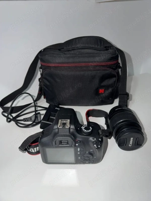 Aparat foto DSLR CANON EOS 4000D, Wi-fi ,negru+ obiectiv 18-55 mm SEE