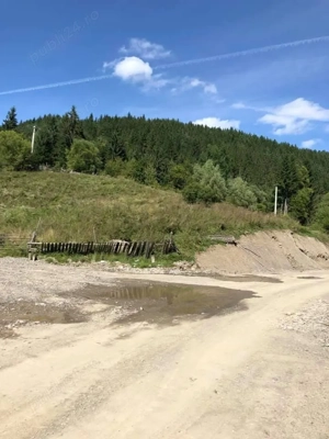 Teren la munte lângă Izvorul Alb