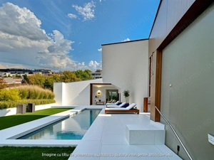 Casa luxury cu garaj la parter + piscina in complex   Bulevardul Pipera - imagine 2