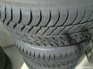 Vând jante impecabile w124 cu 4 pneuri noi de iarnă - imagine 5