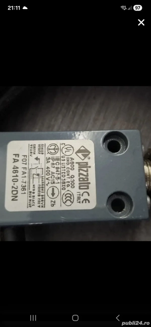 Senzor Pizzatto FA 4610-2DN