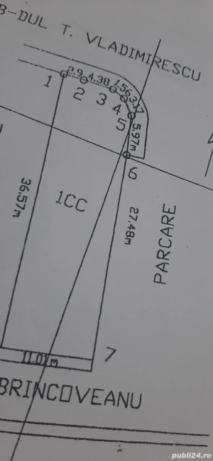 Teren intravilan, zona A, situat in zona Hotelului Traian