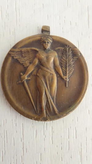 Medalia Interaliată a Victoriei WW1   România   originală (1919)ureche turnata
