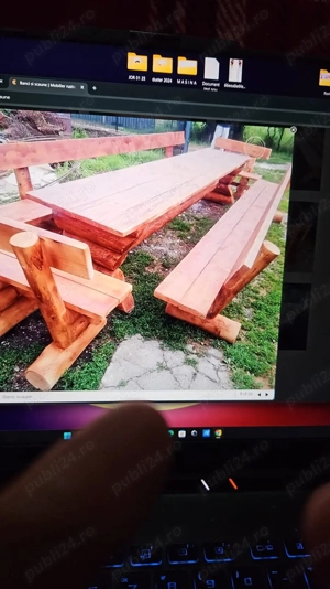 Mese rustice facem și la comandă 