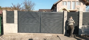 executam garduri si porti ori ce model dorește clientul  - imagine 3