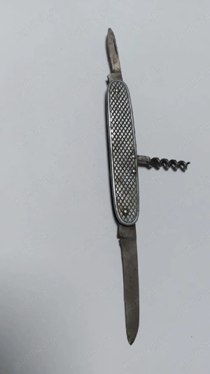 Briceag vechi de colecție cu tirbușon   vintage, metal 