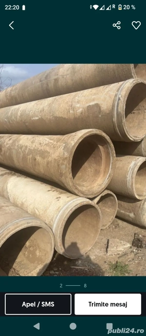 tuburi de beton armat  - imagine 7
