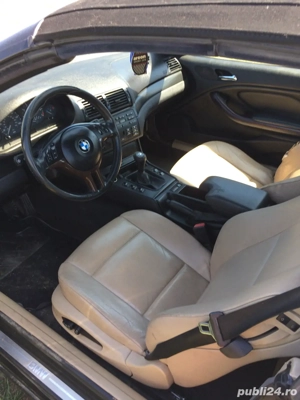 interior piele crem bmw e46 sedan - imagine 5