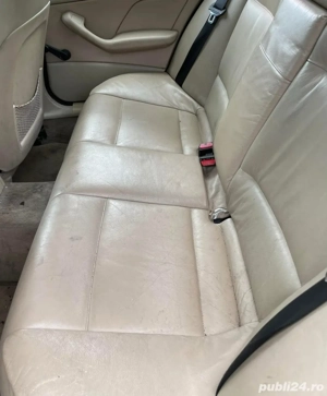 interior piele crem bmw e46 sedan