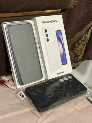 Samsung Galaxy A54 White 5G 128Gb Impecabil Fullbox Dual Sim 