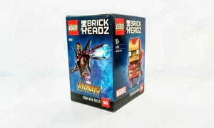 Vând Lego Brickheadz 41604 Iron Man MK50, nou, sigilat - imagine 4