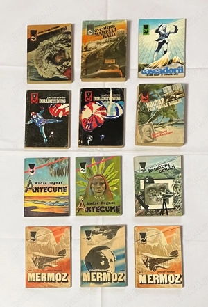 pachet de 12 carti din colectia delfinul de la editura meridiane