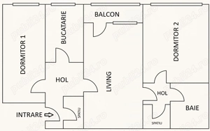Vand apartament 3 camere   Sfantu Gheorghe - imagine 7
